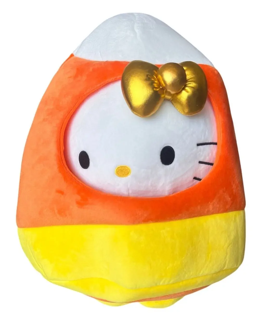 Kidrobot x Sanrio Hello Kitty Halloween Candy Corn Costume Plush 13”